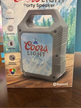 Coors Light Bluetooth Mini Party Speaker